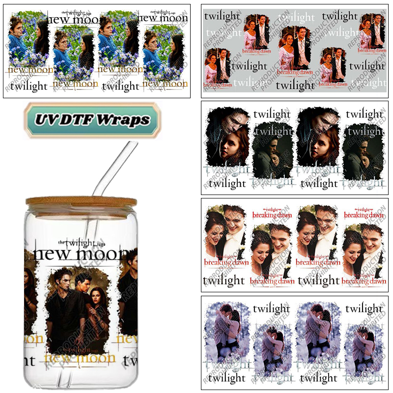 Rdta Tank Glass - Romantic Vampire Movie Inspired UV DTF