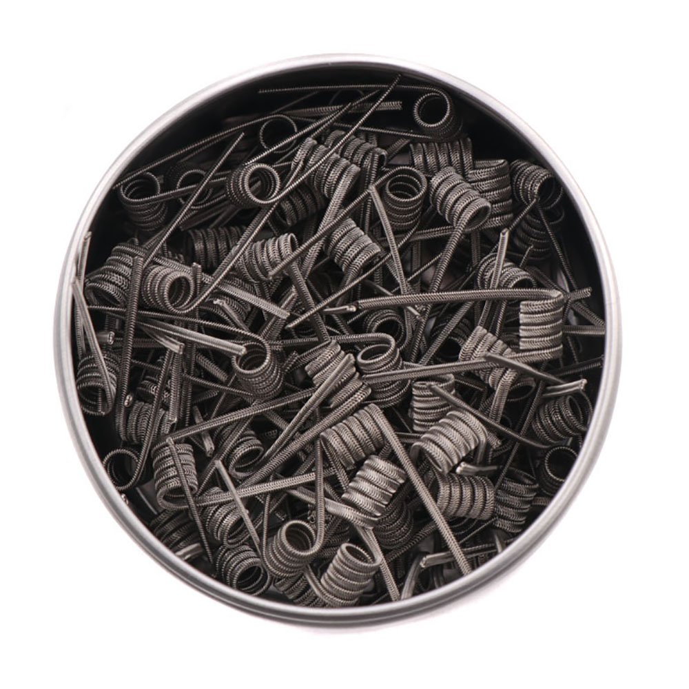 NEW XFKM 100PCS/box NI80/A1/SS - đánh giá và giá Clapton Wire Pre Built