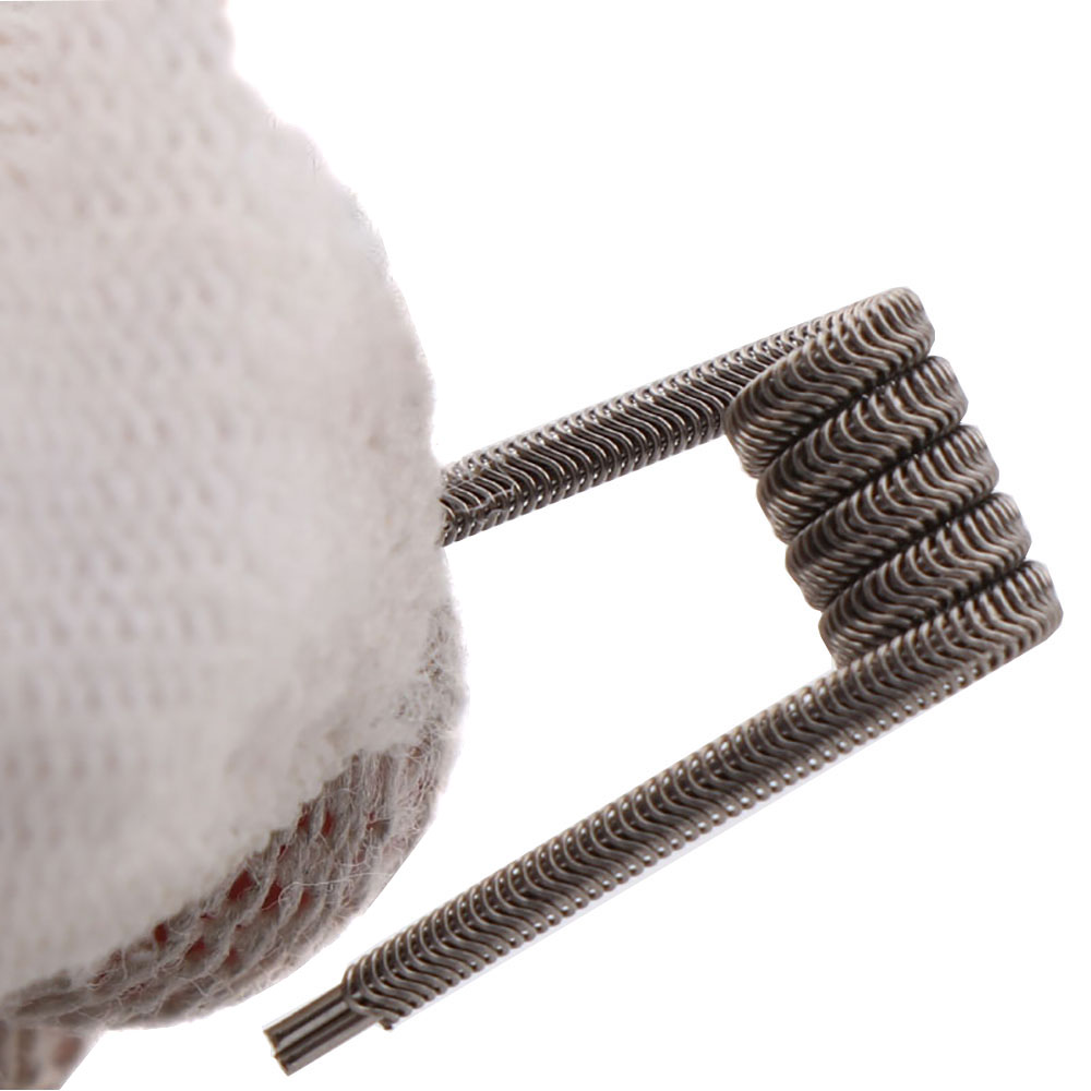 NEW XFKM 100PCS/box NI80/A1/SS - đánh giá và giá Clapton Wire Pre Built