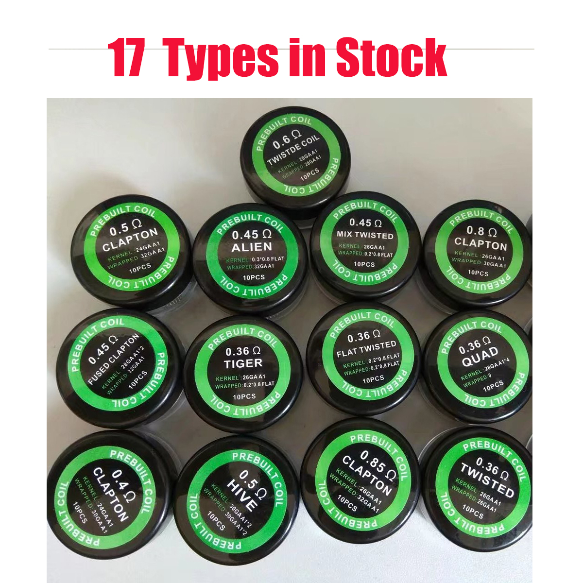 10Pcs/Box Fuse A1 Heating Wire - đánh giá và giá Clapton Wire Pre Built