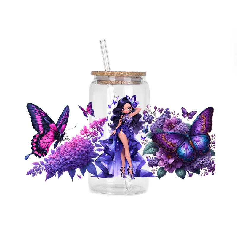Cute Butterfly Girl Series Pat - đánh giá và giá Rdta Tank Glass
