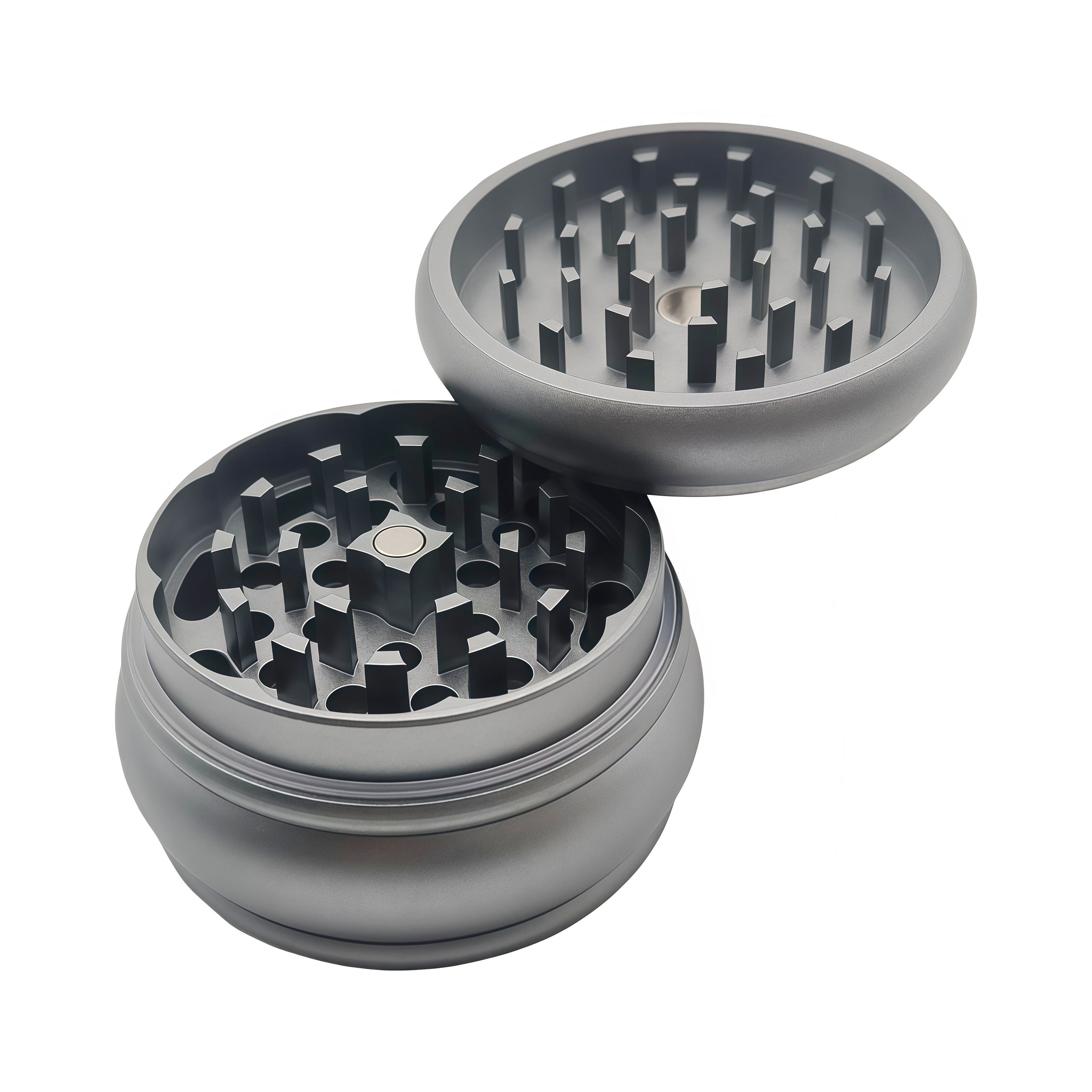 62mm Tobacco Grinder - 4-Layer - đánh giá và giá Vape Band Silicone
