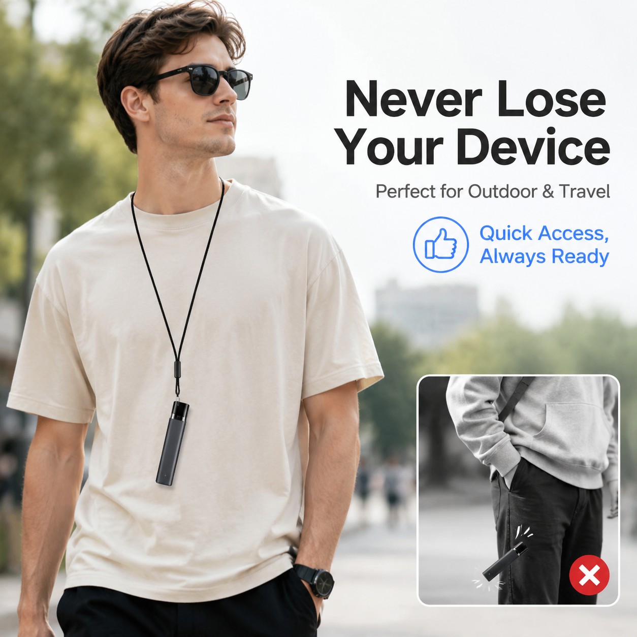 Universal Silicone Lanyard Set - đánh giá và giá Vape Band Silicone