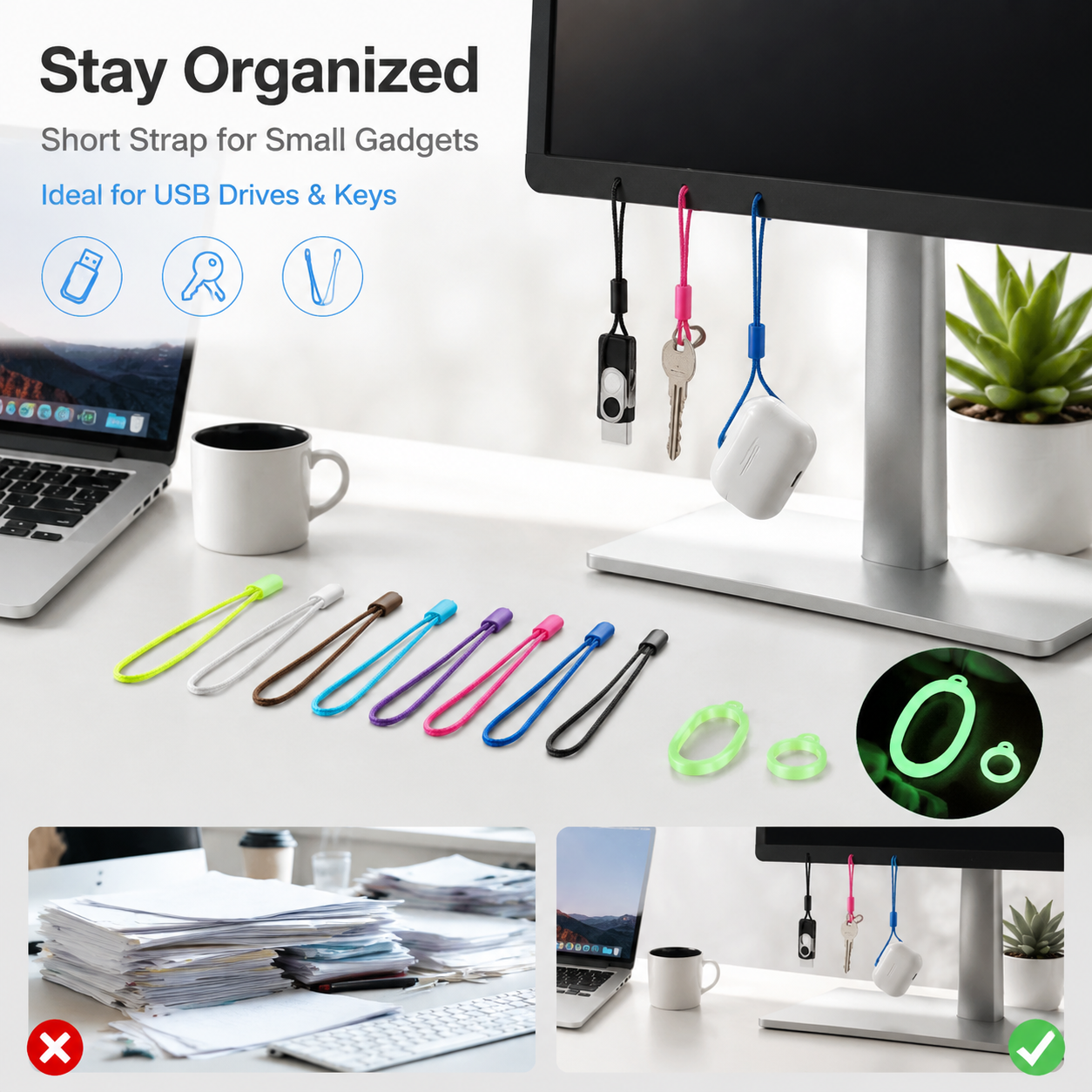 Universal Silicone Lanyard Set - đánh giá và giá Vape Band Silicone