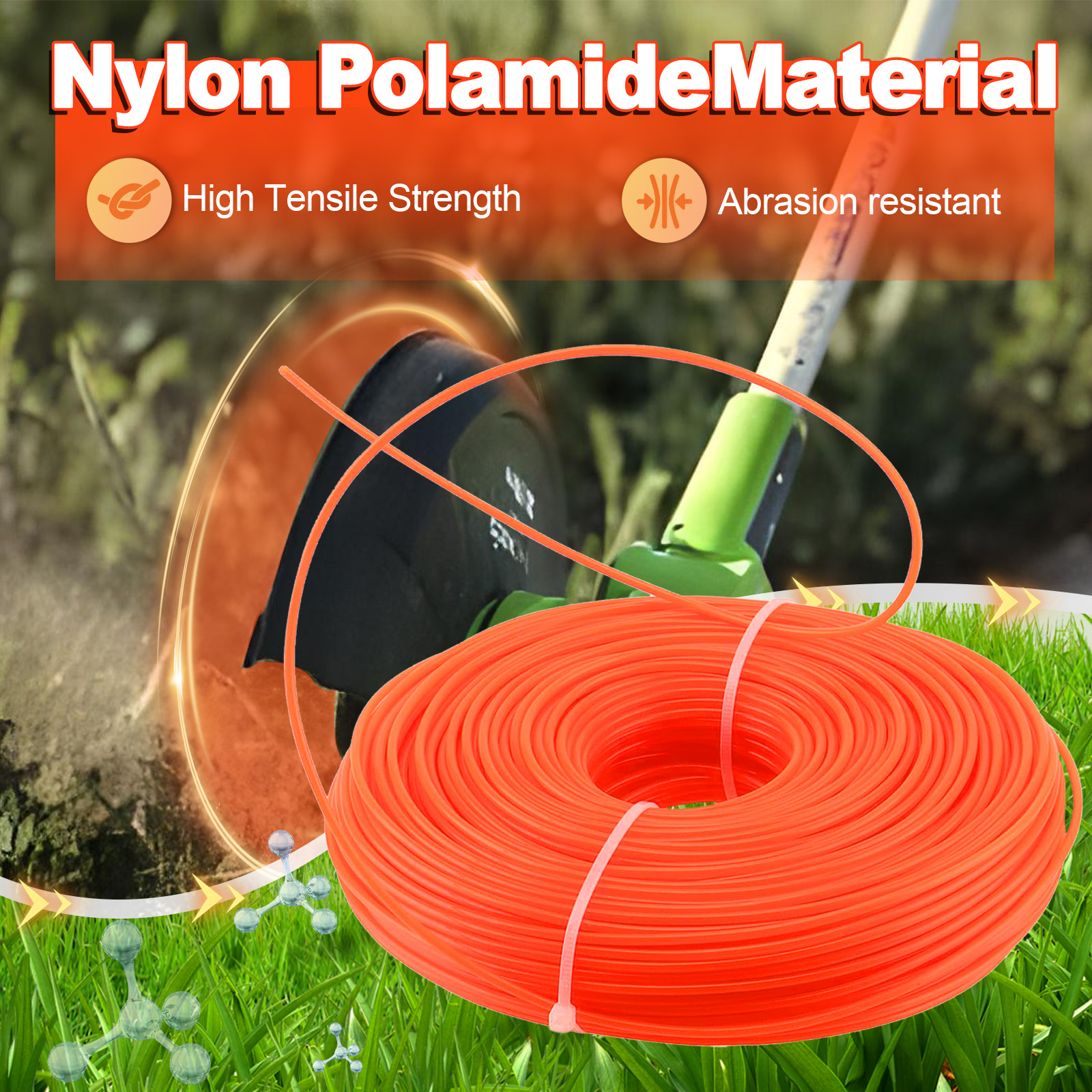 1.6mm～3mm*15M Round Nylon Trim - đánh giá và giá Dry Herb Vaping Accessories
