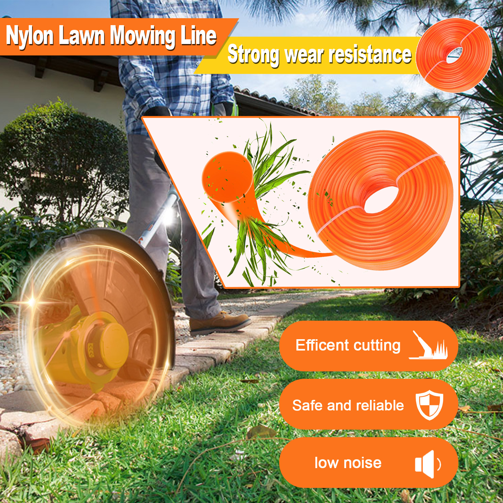 1.6mm～3mm*15M Round Nylon Trim - đánh giá và giá Dry Herb Vaping Accessories