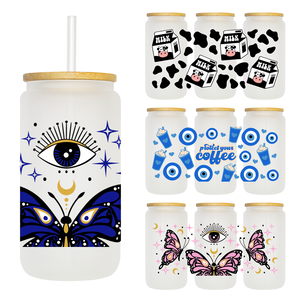 Evil Eyes Coffee And Milk 16OZ - đánh giá và giá Rdta Tank Glass