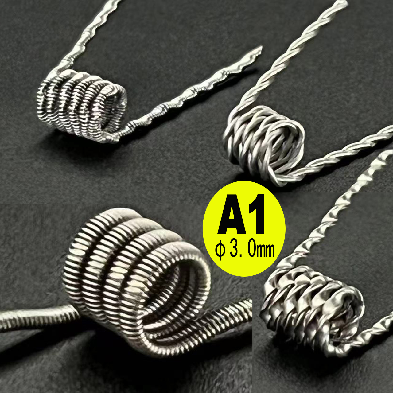 100-10PCS 3mm Diameter DL/DTL/ - đánh giá và giá Clapton Wire Pre Built