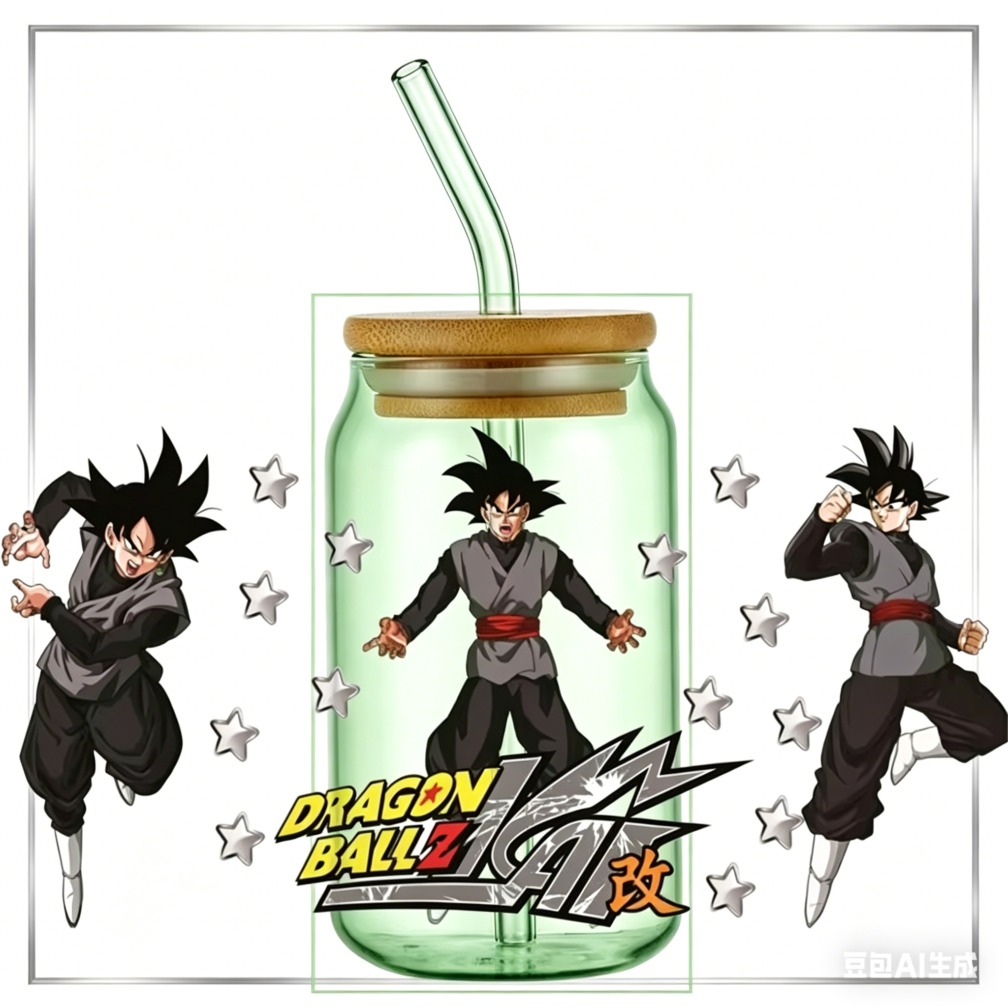 dragon ball pattern 16OZ UV DT - đánh giá và giá Rdta Tank Glass