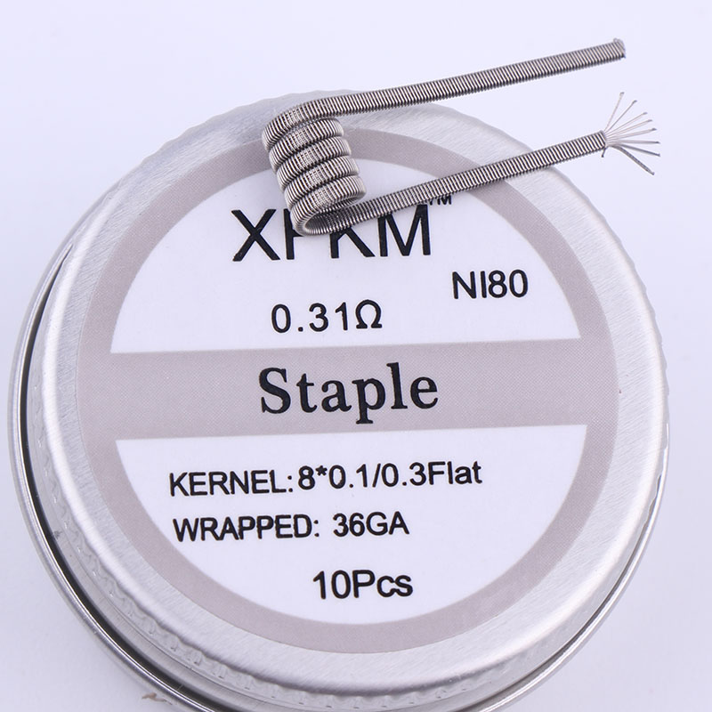 NEW XFKM 10pcs/box NI80 High D - đánh giá và giá Clapton Wire Pre Built