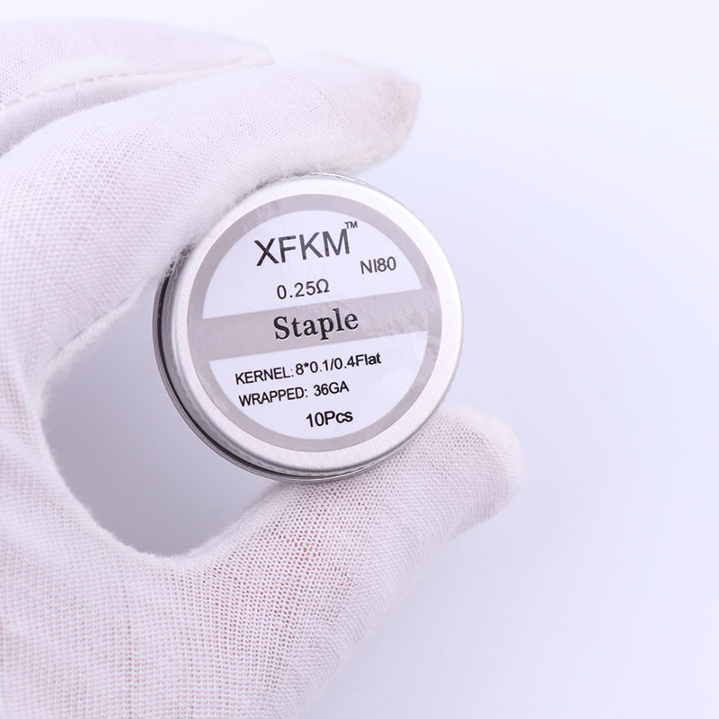 NEW XFKM 10pcs/box NI80 High D - đánh giá và giá Clapton Wire Pre Built