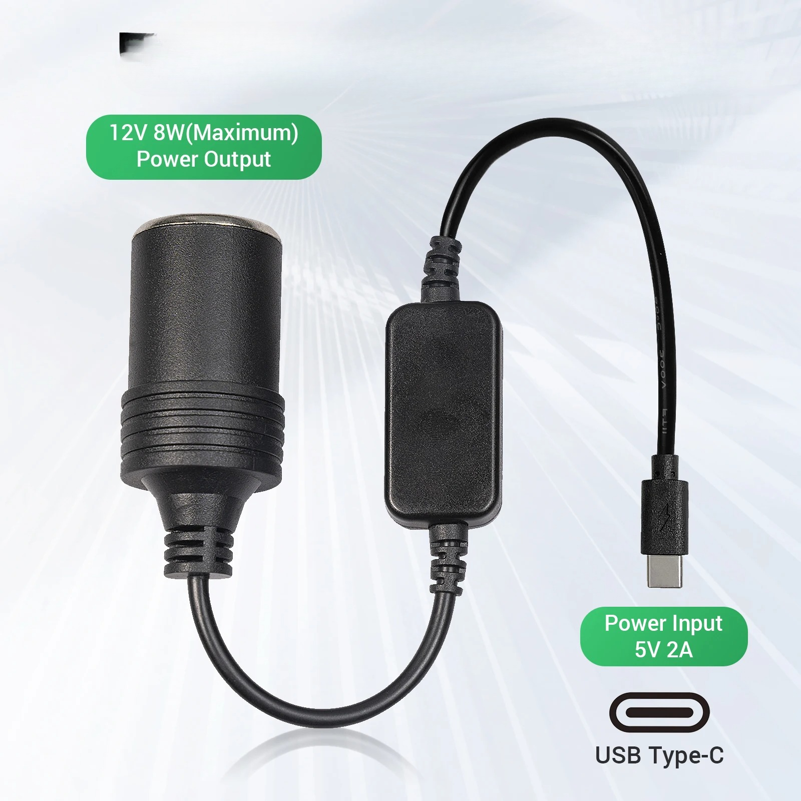 1pc 5V 2A USB To 12V Cigarette - đánh giá và giá Accessories Experts Vape