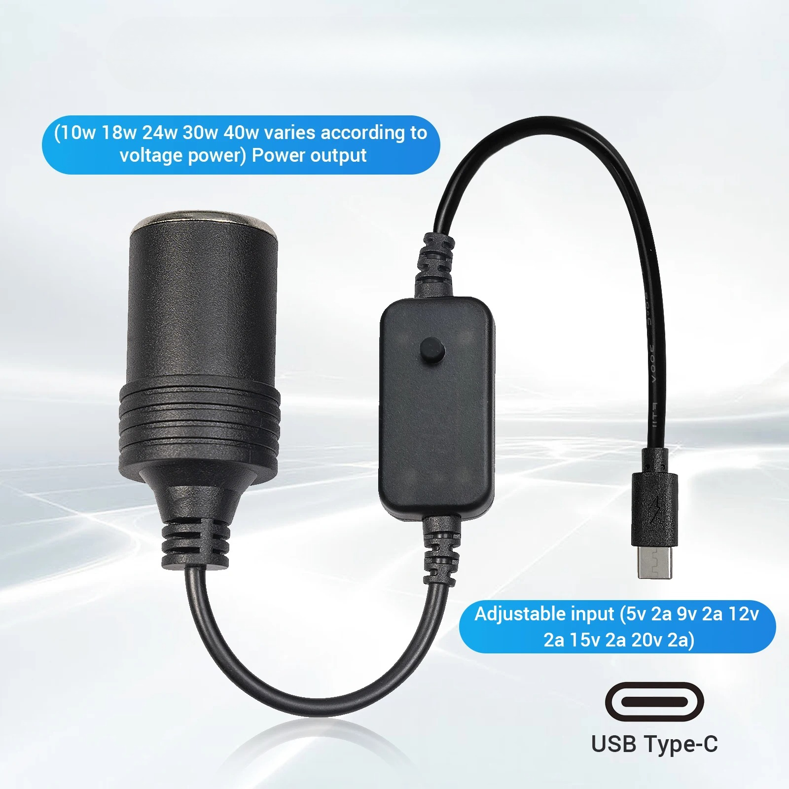 1pc 5V 2A USB To 12V Cigarette - đánh giá và giá Accessories Experts Vape