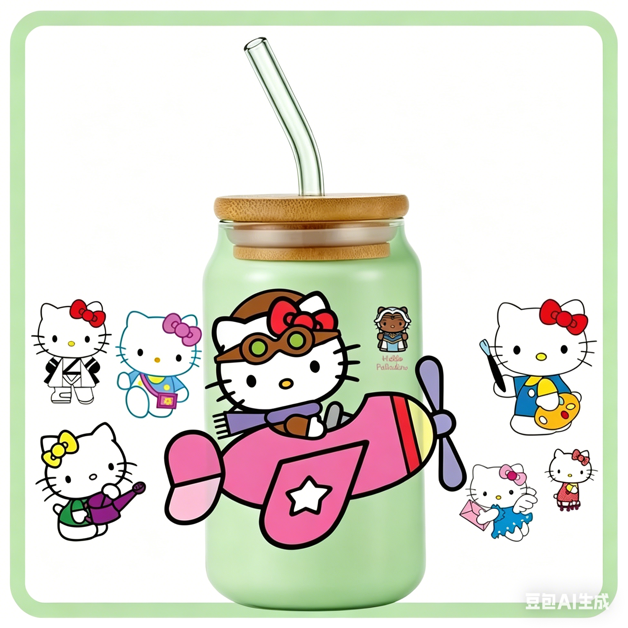 popular Kitty design 16oz 3D u - đánh giá và giá Rdta Tank Glass