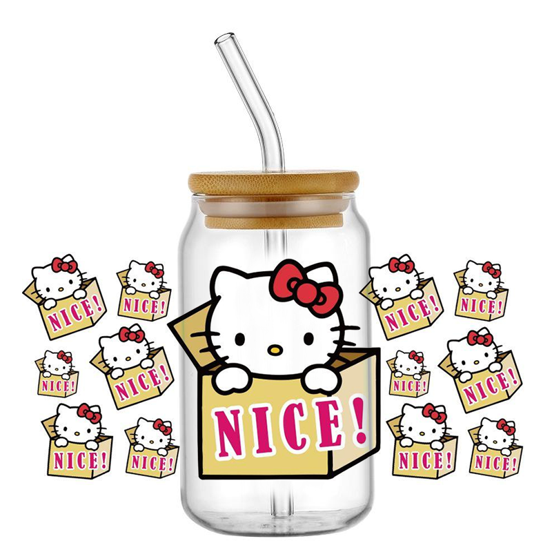 popular Kitty design 16oz 3D u - đánh giá và giá Rdta Tank Glass