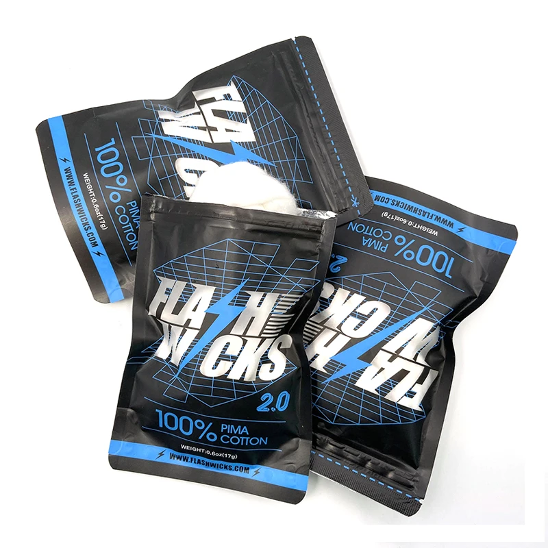 Vmiss Flash Wicks PIMA Organic - đánh giá và giá Cotton Wick Organic
