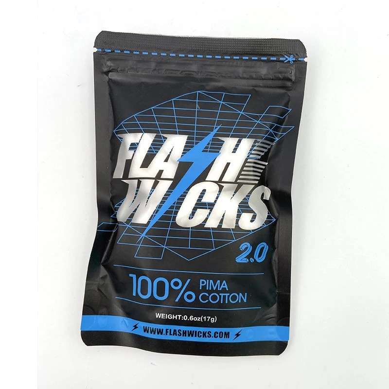 Vmiss Flash Wicks PIMA Organic - đánh giá và giá Cotton Wick Organic